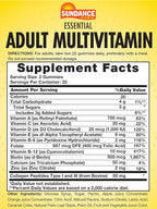 Sundance Adult Multivitamin Gummies | for Men & Women | Mixed Berry Flavor | 50 Gummies | Non-GMO and Gluten Free Supplement