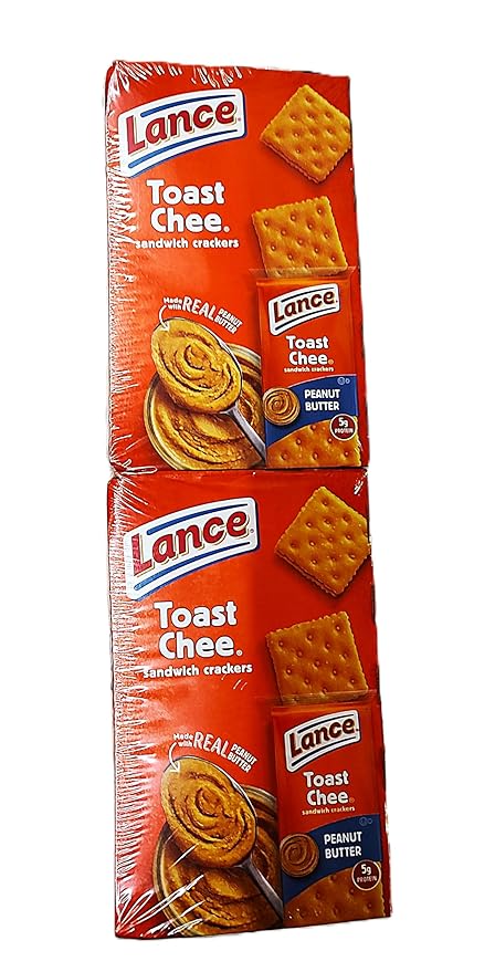 Lance Toast Chee Peanut Butter Crackers, 2 pack of 20 (40 ct.)