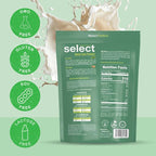 PEScience Select Vegan Protein Powder, Plant Based Protein Powder, Amazing Taste, Smooth Texture, Pea and Brown Rice Blend, Dairy Free, Lactose Free, Gluten Free - Vanilla Indulgence, 5 Servings