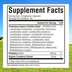 Innate Vitality Probiotics for Women, 50 Billion CFUs, 17 Proven Strains, 60 Veggie Caps, Formulated with Prebiotics and Cranberry Extract,Non-GMO, Supports Vaginal, Digestive and Immune Health