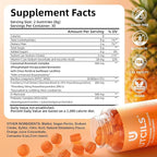 Liposomal Premium Feminine Balance Gummies, Advanced Women's Probiotic Gummies with Bromelain & Cranberry PACs - Triple-Targeted pH Balance Support, 30B CFU Shelf-Stable, Sugar Free 60 Count