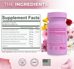 Hormone Balance for Women - PMS Support Supplement for Women w/Chaste Tree, Dong Quai and Ashwagandha- PMS and Menopause Relief for Bloating, Cramps and Mood Swings- (60ct)