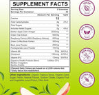 Appetite Suppressant Supplement| Akkermansia Function| Apple Cider Vinegar Gummies with Green Tea Extract, Probiotic for Fat Burner, Detox Cleanse, Metabolism, Energy & Digestive Health, 60 Gummies