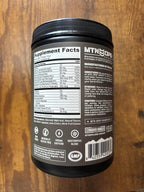 MTN OPS Ignite Sugar Free Energy Drink Powder Naturally Sweetened with Monk Fruit, 200mg Caffeine, Nootropic Blend for Energy, Focus & Endurance, L Arginine & L Citrulline, 45 Servings, Peach Lemonade
