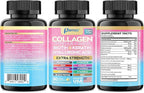 Collagen Peptides Types I, II, III, V & X, MCG Biotin, Keratin, Hyaluronic Acid, MSM, Zinc, Grape Seed Extract, Quercetin, Vitamin A, Vitamin C, Vitamin E, Magnesium, Folic Acid (90 Capsules)