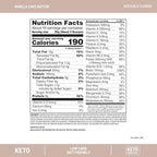 SlimFast Keto Meal Replacement Powder, Keto Meal Replacement Shake, Low Carb, Whey Protein, Collagen Protein, Grass Fed Butter, Weight Loss Shakes Powder, Gluten Free, Vanilla Cake Batter, 10 Servings