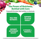 Rainbow Light Womens One + Multivitamin Gummies | 60 Count | Supports Cellular Energy & Antioxidant Health | Mixed Berry Flavor | with Real Food Nutrients, B Vitamins & Probiotics