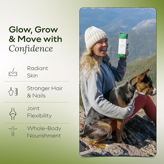 Liquid Collagen for Women - Vegan Collagen Liposomal Supplement - Ultra Absorption, Plant Based with Bamboo Extract, Vitamin C, Amino Acids - Skin, Hair, Nail, Joint Support - Maple Mocha 30 Servings