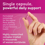 Florawell® Vaginal Probiotics for Women – pH Balance, Healthy Odour, UT & Intimate Health - Vaginal Health Supplement with Cranberry Extract - 30 Oral Capsules