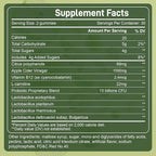 LanranBee Apple Cider Vinegar Gummies 1000mg with Vitamins B12 Multivitamin ACV Supplement Gummy – Supports Digestion, Energy, Weight Management & Gut Health – Vegan, Non-GMO, Gluten-Free – 60 Count