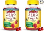 Nature Made Zero Sugar Energy Vitamin B12 Gummies 1000 mcg per Serving,B12 Vitamin,Energy Metabolism Support,Aspartame Free,110 Sugar Free Gummies,55 Day Supply,(Pack of 2)