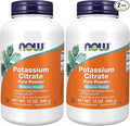 NOW Supplements, Potassium Citrate Powder, Supports Electrolyte Balance and Normal pH*, Essential Mineral, 12-Ounce (Pack of 2)