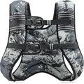 ZELUS Weighted Vest, 6lb/8lb/12lb/16lb/20lb/25lb/30lb Weight Vest with Reflective Stripe for Workout, Strength Training, Running, Fitness, Muscle Building, Weight Loss, Weightlifting