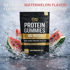 Whey Isolate Protein Gummies – 10g Per Serving – 240 Count (2 Month Supply) – Sugar Free High Protein Snack – Low Carb & Gluten Free – for Men & Women