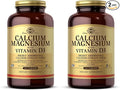 Solgar Calcium Magnesium with Vitamin D3, 300 Tablets - Promotes Healthy Bones, Supports Nerve & Muscle Function - Highly Absorbable Form - Non-GMO and Gluten Free - 60 Servings, (Pack of 2)