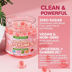 Liposomal L-Lysine Gummies 1200mg | High Absorption Immune & Skin Support | Vegan Amino Acid Supplement for Adults & Kids | Lips & Oral, Bone & Collagen Health | Non-GMO, Sugar-Free, 60 Gummies