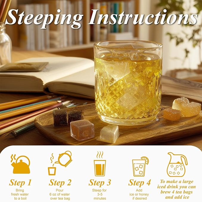WT WEETEE Licorice Root Tea Bags 50 Count, Naturally Sweet & No Added Sugar, Caffeine-Free, Warm, Mellow, and Pure Herbal Tea