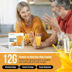 WonderSlim Protein Fruit Drink, Tangy Orange, No Fat, Gluten Free, Keto Friendly & Low Carb (7ct)
