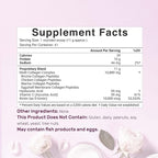Multi Collagen Protein Powder,1Lb - Type I, II, III, V, X Collagen Peptides with Biotin 10000mcg, Vitamin C & Hyaluronic Acid - Unflavored - Keto & Paleo Friendly, Great for Hair, Skin, Nails & Joints