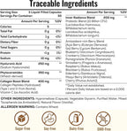 19-in-1 Hyaluronic Acid Capsules - Hylunaric Acid 1200 mg, with Collagen Peptides, Vitamin C, Phytoceramides - for Skin, Eyes, Gastrointestinal, Bones Support (2 Pack)