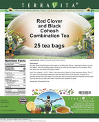 Red Clover and Black Cohosh Combination Tea (25 tea bags, ZIN: 512984)