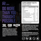 Zero Carb 100% Pure Whey Isolate Protein Gummies | 300g Total Protein per Bag | 10g per Serving Plant Based with Vitamins for Men & Women | Gluten Free Non-GMO (Mixed Berry) | 120 Count