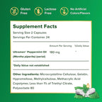 IBgard Gut Health Supplement, Peppermint Oil Capsules for Abdominal Comfort, 48 Capsules