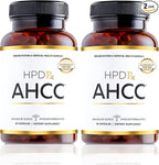 HPD Rx Premium AHCC & Shiitake Mushroom 1100 mg per Serving Supplement, Natural Immunity Booster, Maintains Natural Killer Cell Activity | AHCC is Proven in 30+ Studies | 60-Day Supply, 2-Pack