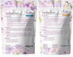 Fivona Yoni Steam Kit 3-in-1 Complete Set of Over the Toilet Foldable Steamer Seat with 1 Pack of Blue Moon and 1 Pack of Sunrise Yoni Steaming Herbs