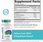 Essential Balance Hormonal Support and Vitamin Supplement for Women by Foxy Fit – Antioxidant, Healthy Skin & Hair for Daily Use* (30 Servings)