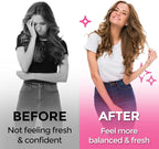 Premium 120 Feminine Balance Gummies – Probiotics, Collagen Type II, Chasteberry, Vitamin D & Magnesium – Gluten-Free, Pineapple Flavor, Vegan