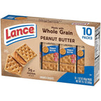 Lance Baked with Whole Grain Peanut Butter, 10 Count 1.52 Oz
