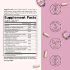 Winged Wellness Hot Momma Menopause Supplements for Women - Hormone-Free Menopause Relief Support for Hot Flashes & Night Sweats with Chaste Tree Berry, Multivitamins & Shatavari - 60 Vegan Capsules