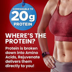 Rejuvenate, Perfect Amino Acid Blend, 1 Stick = 20g Whey Protein, 5 Calories, Vegan Friendly EAA + BCAA for Muscle Growth, Strength & Energy, GLP-1 & Bariatric Support, No Bloat, No Sugar