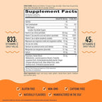 Airborne 750mg Vitamin C Gummies for Adults, Immune Support Gummies with Powerful Antioxidants VIT C & E, Caffeine Free - 2x63ct Bottle (42 Servings), Assorted Fruit Flavor