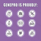 Musclegen Research Genepro Unflavored Protein Powder with Collagen Peptides - Lactose-Free, Gluten-Free Protein Supplement Shake for Hair, Skin and Nails (30 Servings)