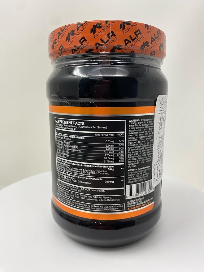 HumaPro Essential Amino Acid Formula | EAA Protein Supplement | Supports Muscle Recovery & Performance | Vegan, Gluten Free | | 45 Servings (Apple Pear)