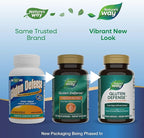 Nature's Way Gluten Defense Digestive Enzymes*, Helps Digest Wheat & Dairy(1), Gluten & Casein Digestive Enzymes*, 120 Vegan Capsules (Packaging May Vary)