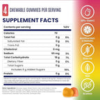 SaltStick Energy Gummies with Electrolytes, Orange Mango Guava Flavor, Easy to Chew Electrolyte Gummy, 10 Packs, 80 Gummies