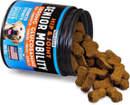 Glucosamine for Dogs -1000mg- Senior Dog Joint Supplement -Advanced Hip & Joint Support Chews w/Glucosamine, Chondroitin, MSM, Turmeric & Omega 3 for Pain & Inflammation Relief, Improved Mobility