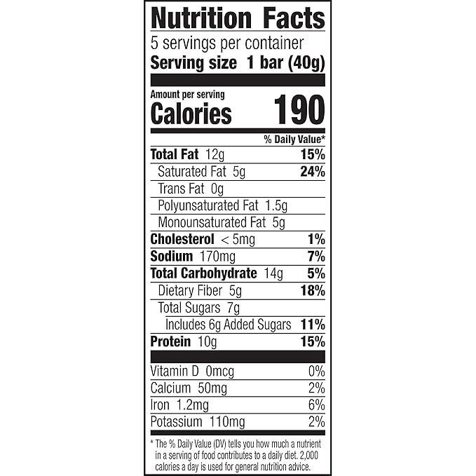 Nature Valley Chewy Granola Bar, Protein, Coconut Almond, 5 Bars, 7.1 OZ (Pack of 4)