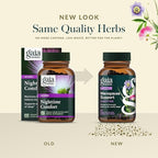 Gaia Herbs Menopause Support Nighttime - Menopause Supplement for Women* - with Black Cohosh, Mimosa, Passionflower & St. John's Wort - 60 Vegan Liquid Phyto-Caps (30 Servings)