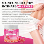 Women's Probiotic Gummies pH Balance & Gut Flora, Natural Raspberry Flavor, Vegan & Non-GMO, 90 Gummies