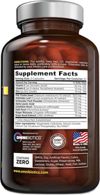 OmniBiotics Liver Cleanse Detox & Repair Supplement – Milk Thistle, Dandelion Root, Alpha Lipoic Acid, Artichoke Extract, Schisandra, Silymarin – 60 Vegan Capsules