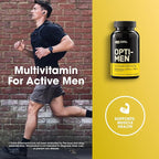 Optimum Nutrition Opti-Men Daily Multivitamin for Men, Immune Support Supplement with Amino Acids, 80 Day Supply, 240 Count, (Packaging May Vary)