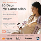 Ovarian Bloom - Doctor Formulated Fertility Supplement for Women - Hormone Balance, Egg Cell Health, Reproductive Wellness - 40:1 Myo-Inositol & D-Chiro Inositol - 30 Day Supply