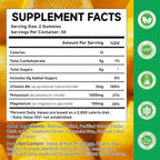 Potassium Citrate 1000mg Gummies, Potassium Supplement for Adults Women and Men, with Magnesium, Vitamin B6 Chewable Supplements, Support Electrolyte Balance, Muscular & Nerve Function, 60 Count