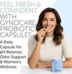 Vaginal Probiotics for Women pH Balance | Prebiotics & Probiotics for Women | Women's Welness for Vaginal Health | Odor Relief | 60 Capsules