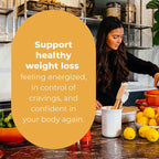 Metabolism - Weight Control Support & Energy Boosting Supplement - Natural Appetite Suppressant - Curbs Cravings - Green Tea, Coffee Bean, Chromium, Cacao & Theobromine - 140 Capsules