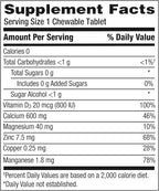 Caltrate Chewables 600 +D3 Plus Minerals Calcium and Vitamin D, Sugar Free, Cherry, Orange and Fruit Punch, 90 Count